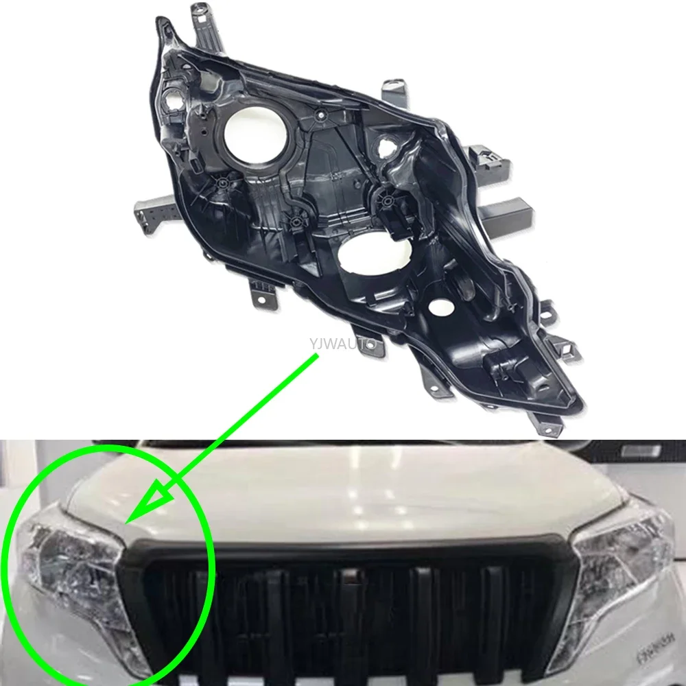 

Для Toyota Prado 2014 2015 2016 2017, замена основания фары автомобиля, держатель передней лампы, задняя поддержка