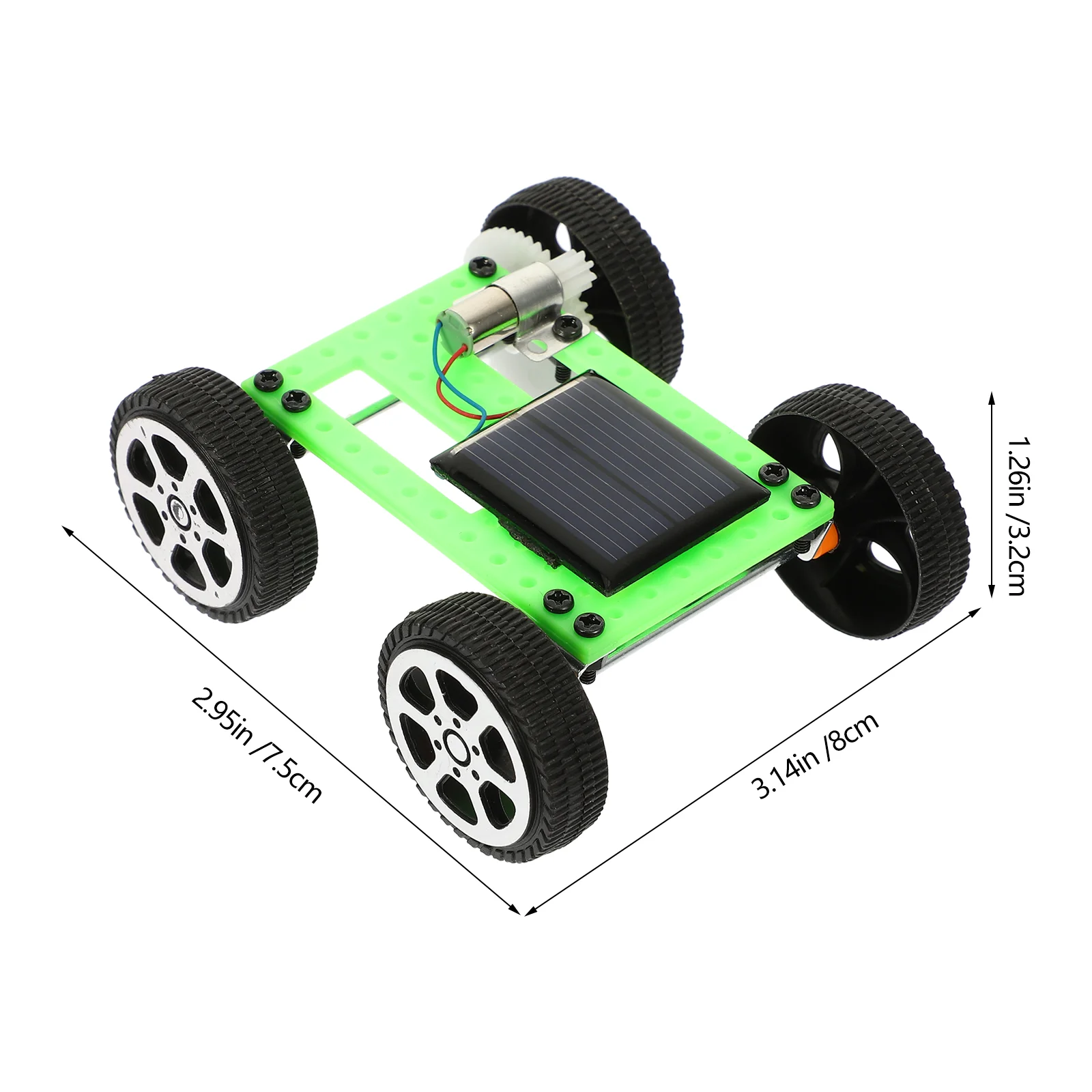 Assembling Solar Cars for Kids Assembly Model Props Experiment Projects The