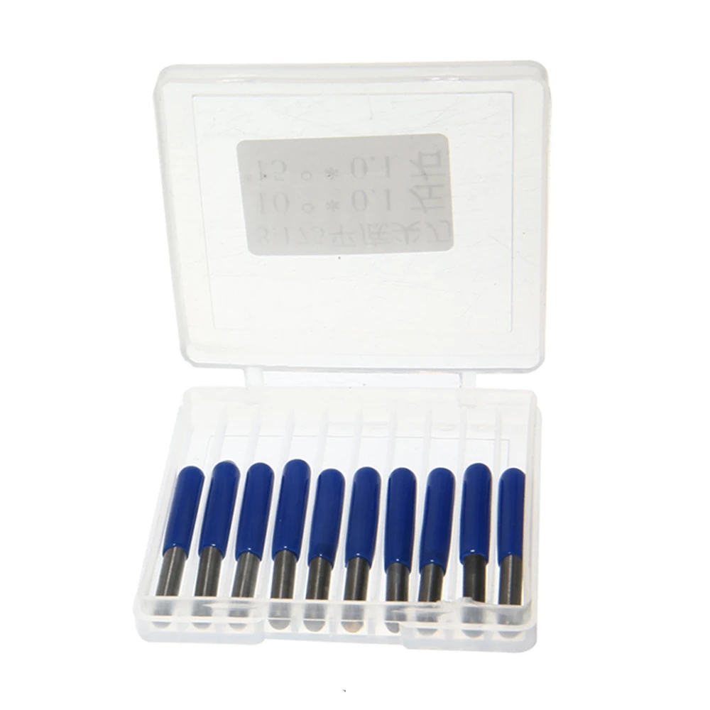 

20Pcs Carbide PCB Engraving Bits 3.175mm CNC Router Bit 10/15/20/30 Degree Milling Cutter ToolsJAS