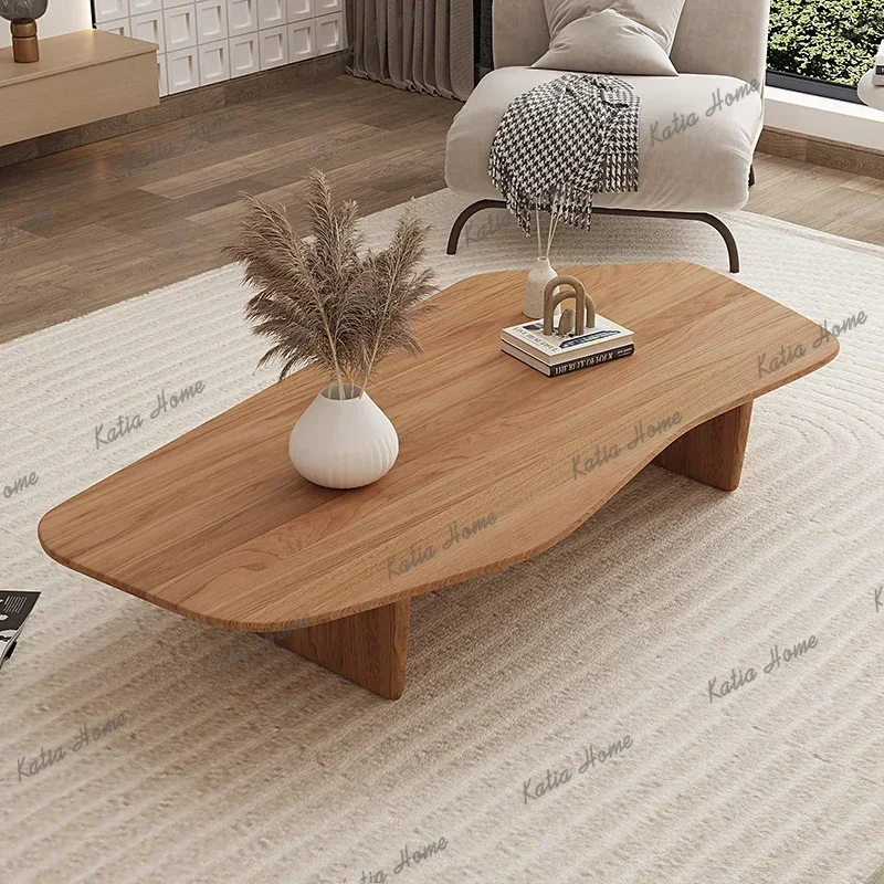 ld Japanese Style Living Room Coffee Table Modern Simple Designer Living Room Solid Wood  Retro Home Furniture Mesas FYCT