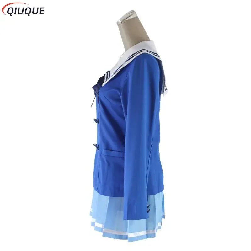 Japanese Anime Kyokai no Kanata Cosplay Beyond the Boundary Kuriyama Mirai Cosplay Costume Women Girls School Uniforms Sweater P