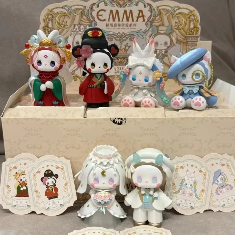 

Лидер продаж, подлинная Эмма, непрерывная лесная любимая серия, слепая коробка Caixa Caja, украшение для рабочего стола, подарок-сюрприз на день рождения для девочек