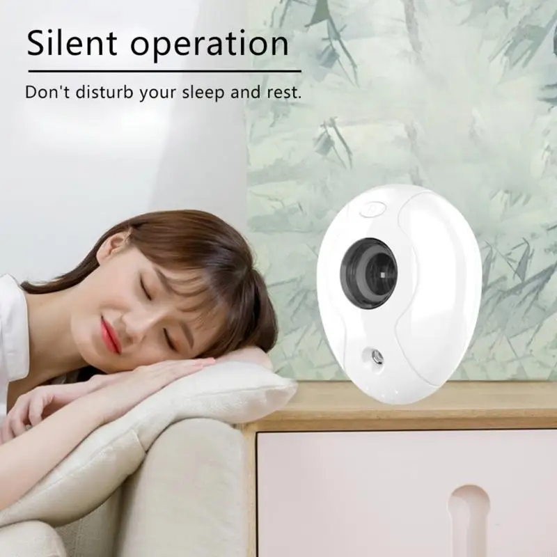 Humidificador aire portátil USB, difusor Aroma, luz LED nocturna, fabricante niebla para oficina en casa