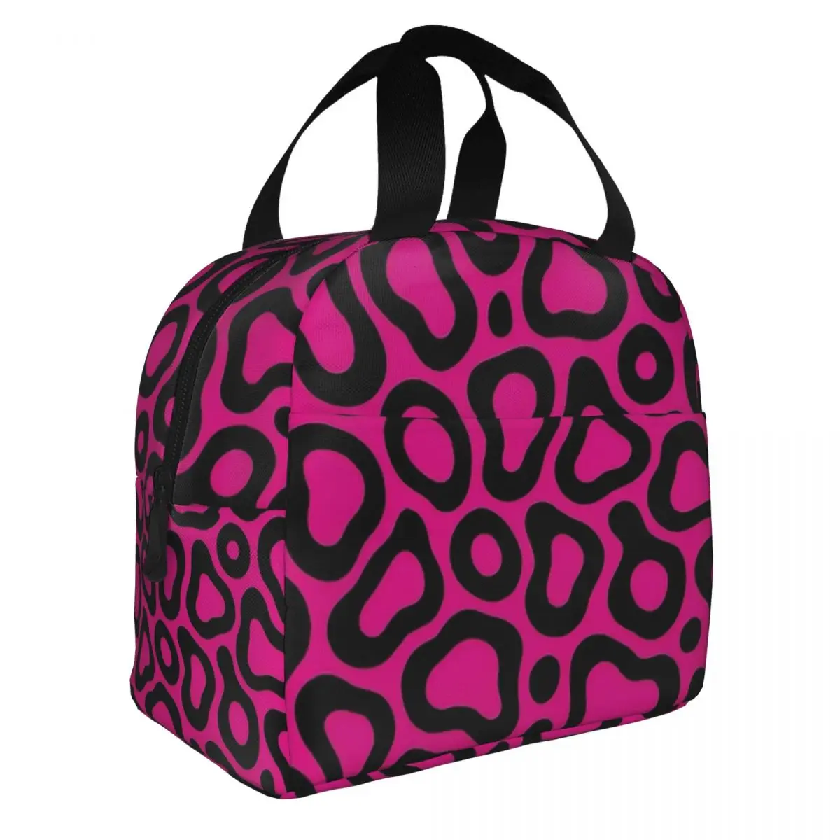 Lando Motorcycle Racing Norris Helmet Pattern Insulated Lunch Bags for Outdoor Picnic Resuable Cooler Thermal Bento Box