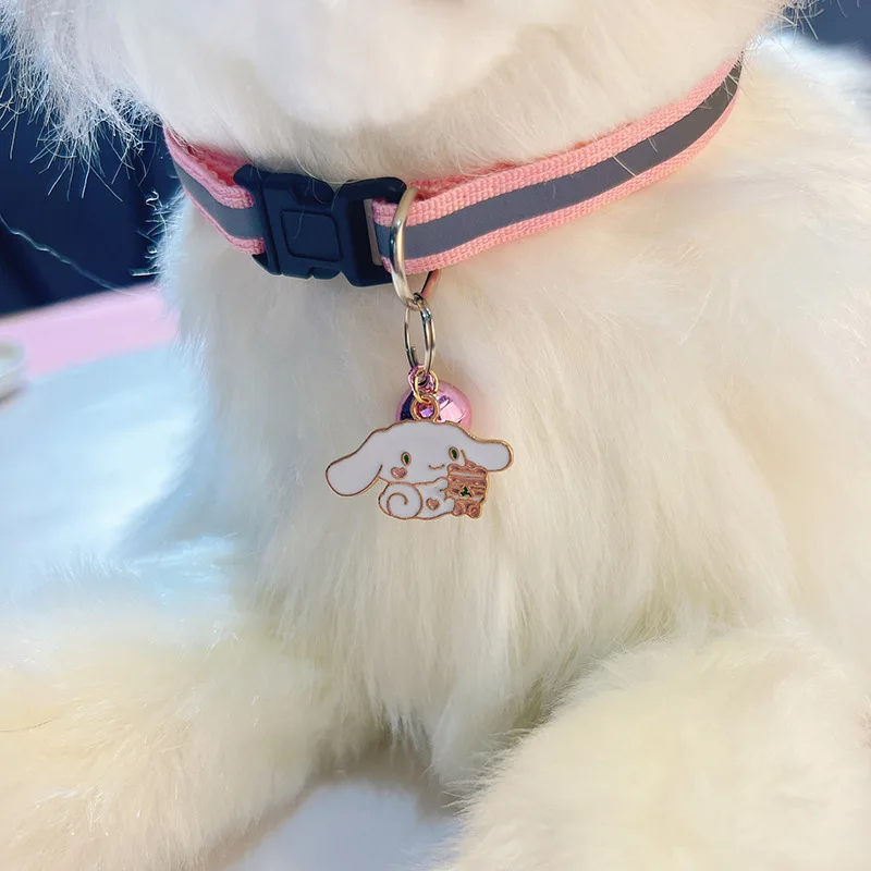 New Night Reflective Pet Collar Adjustable Pet Collar Neck Bell Pendant Decoration Chinese Lucky Style Pet Accessories Supplies