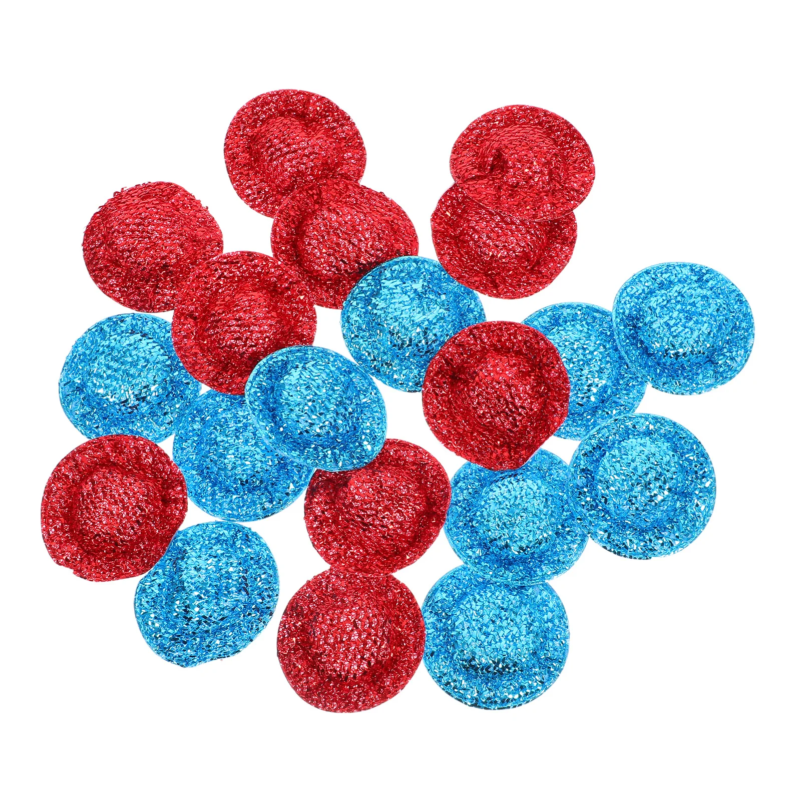 20 pezzi mini cappelli parasole anatra gialla copricapo estivo compatto per artigianato fai da te decorazione esterna per bambini cappello di peluche