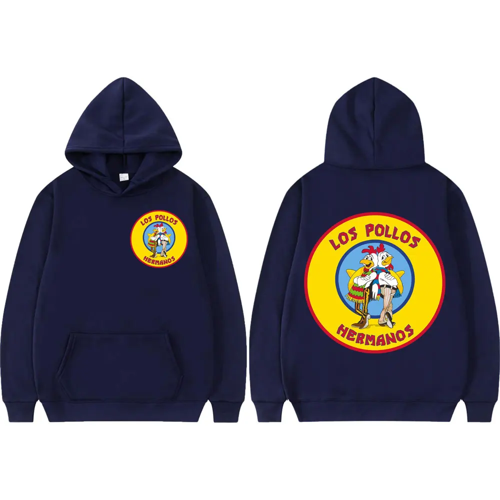 Limited Breaking Bad TV Play Hoodie Los Pollos Hermanos Chicken Brothers Graphic Pullovers Men Women Cartoon Fashion Sweatshirts