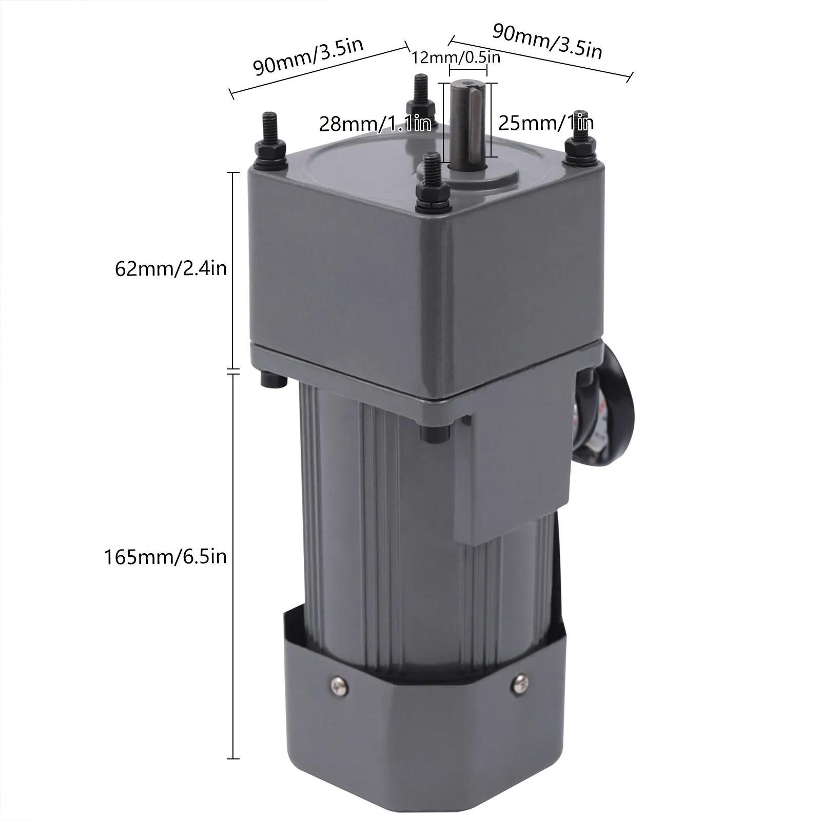 110 فولت 90 واط 20 كيلو سرعة قابلة للتعديل محرك تروس مستطيل + وحدة تحكم تروس + قوس