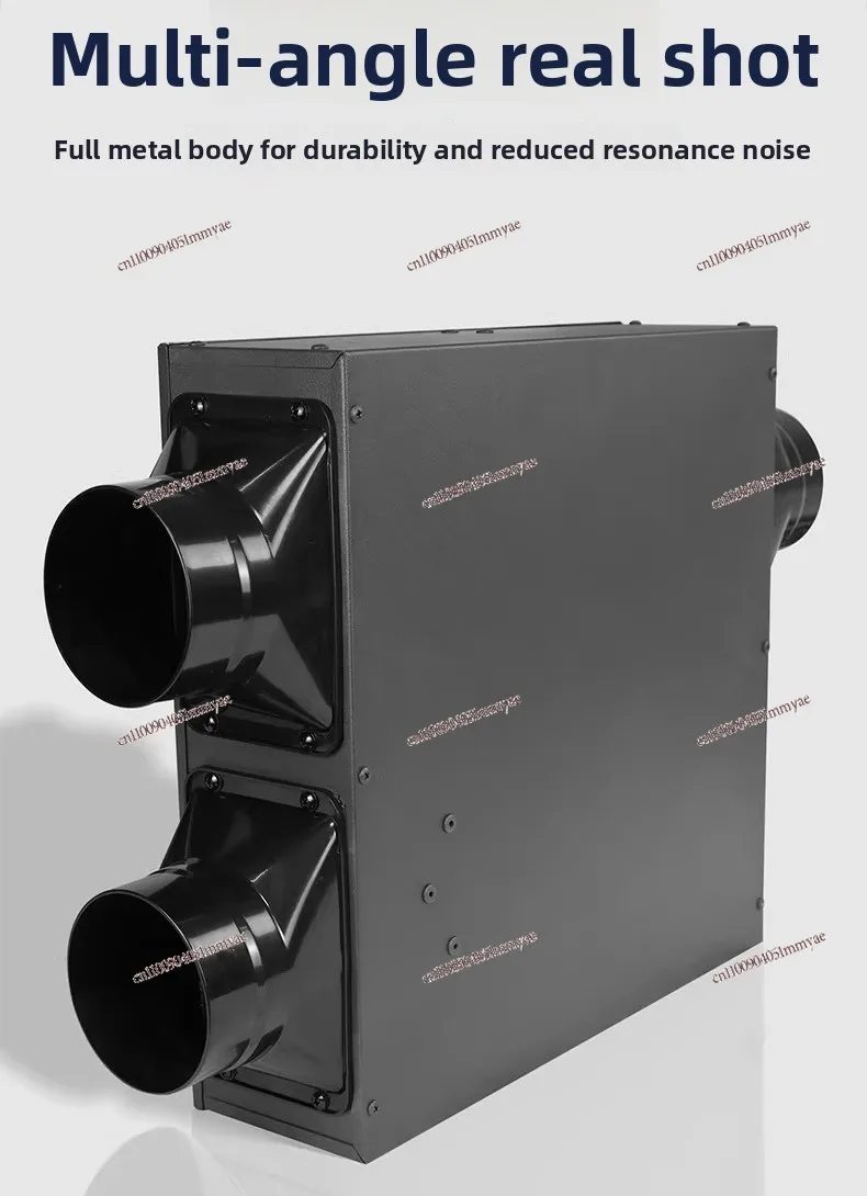 

Ultra-thin silent one-to-two strong duct exhaust fan household bathroom ventilation fan