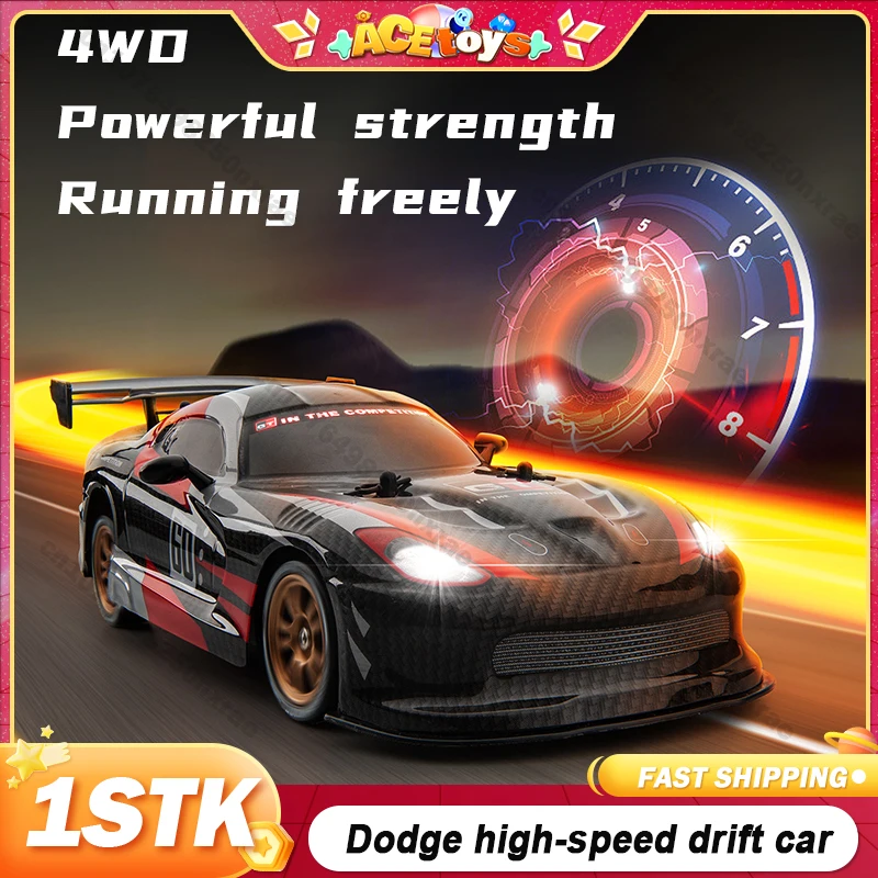 JJRC Q116 RC Cars 1:16 Full-Scale Four-Wheel Drive Dodge High-Speed Drift Car Modified Two-Wheel Competitive Racing Car Toys