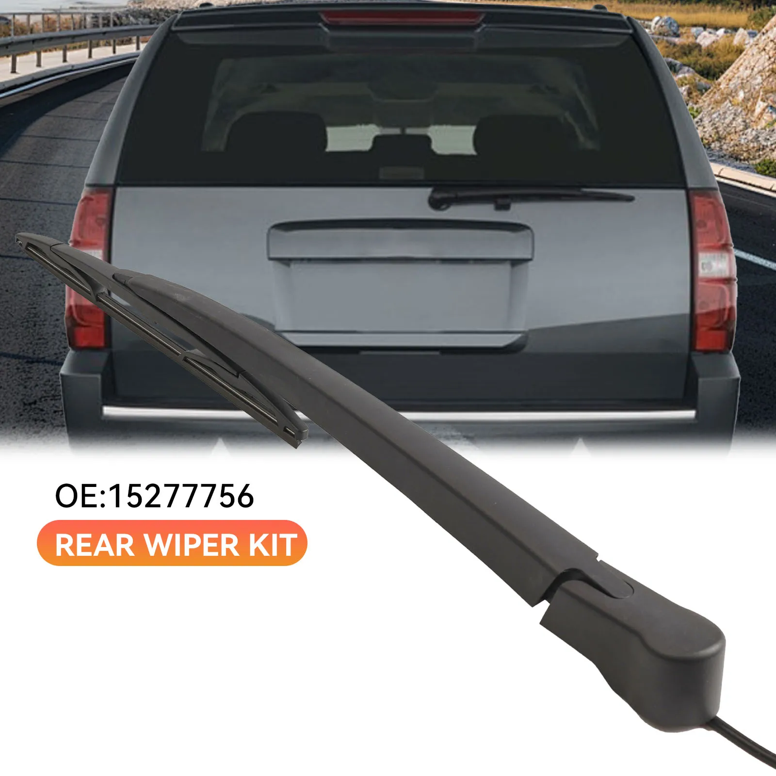 

Erick's Wiper 12" Rear Wiper Blade & Arm Set Kit For Cadillac Escalade ESV EXT MK3 2007 - 2014 Windshield Windscreen Window