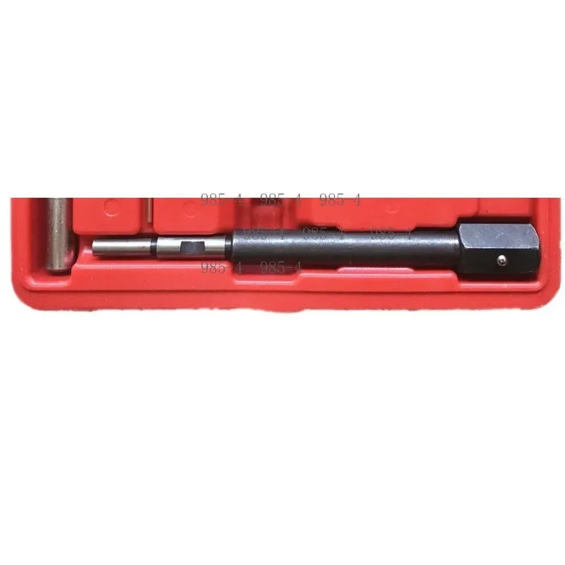 Diesel Injector Seat Carbon Cleaner Reamer Remover 7Pcs Professional Tool Kit