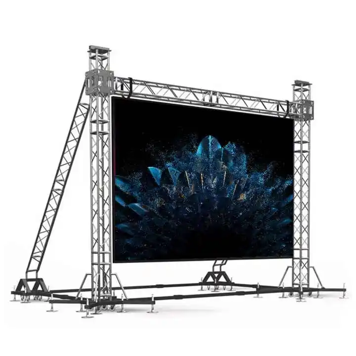 High Resolution P2.6 Outdoor Rental LED Screen Big 4K Easy Disassemble Display for Wide Use