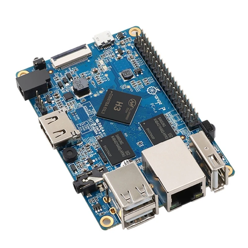 Hot-For Orange Pi PC Arm Development Board H3 1GB DDR3 4 Core 1.6G Open Source Run Android4.4 Ubuntu Debian