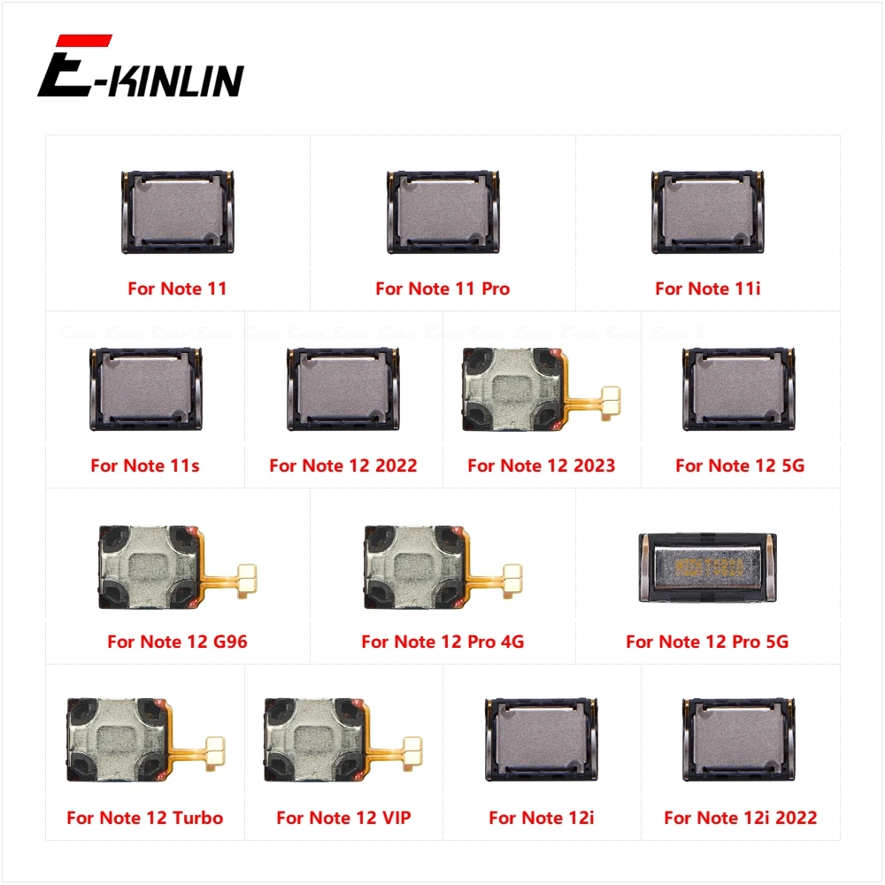 Top Ear Speaker Receiver Earpieces Flex Cable For infinix Note 11 11i 11s 12 G96 Pro Turbo VIP 12i Replacement Parts