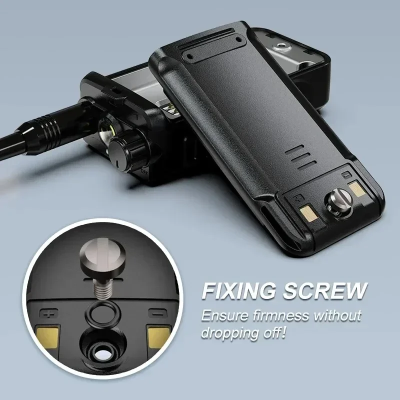 Baofeng-UV 16 Walkie-Talkie, Profissional de Caça Ham, Longo Alcance, Tipo-C, Dois Way Rádio Portátil, Impermeável, Loja Oficial