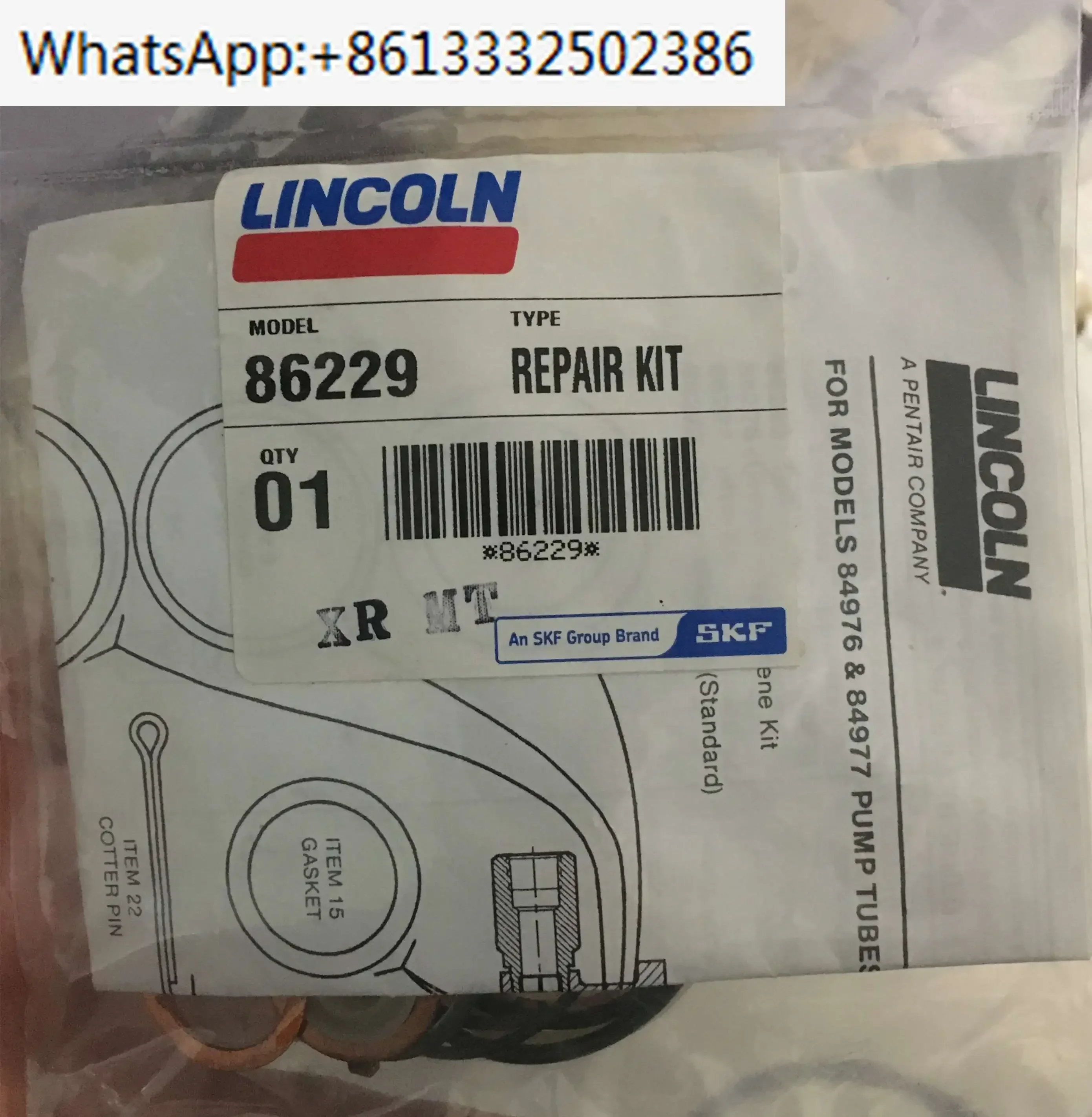 Grease Pump Repair Kit Lincoln Pump Rod Repair Kit 86229 86230 84908