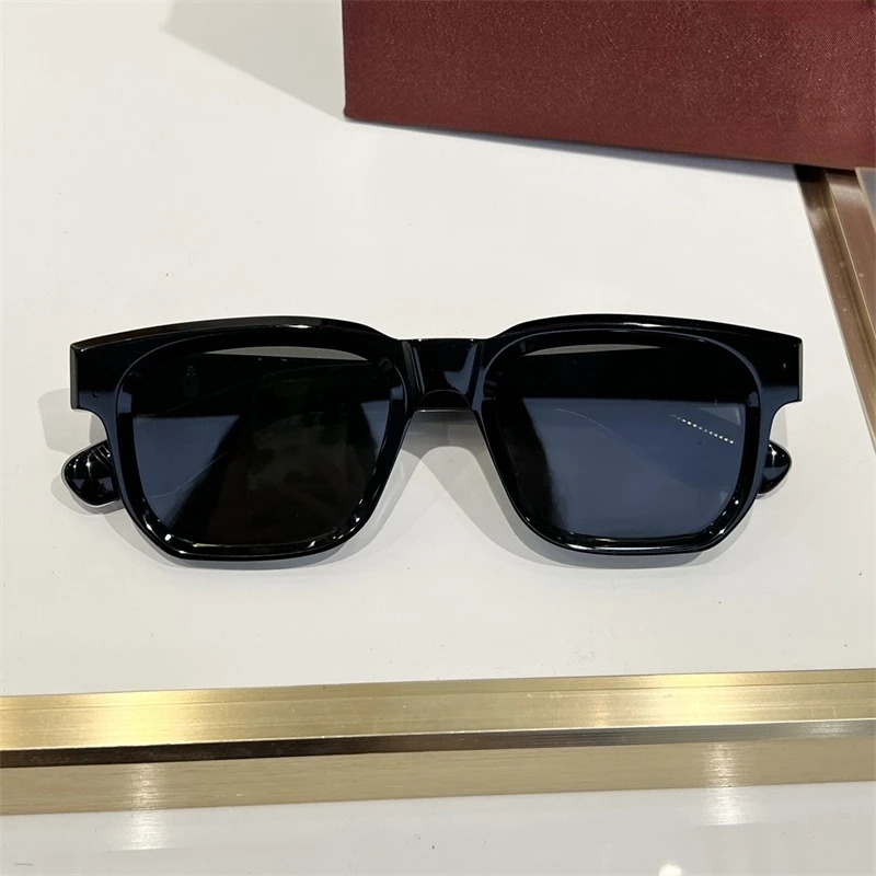 JMM 야외 선글라스 럭셔리 브랜드 아세테이트 패션 플라자 빈티지 선글라스 남성 Oculos De Sol Masculino 오리지널 케이스 포함
