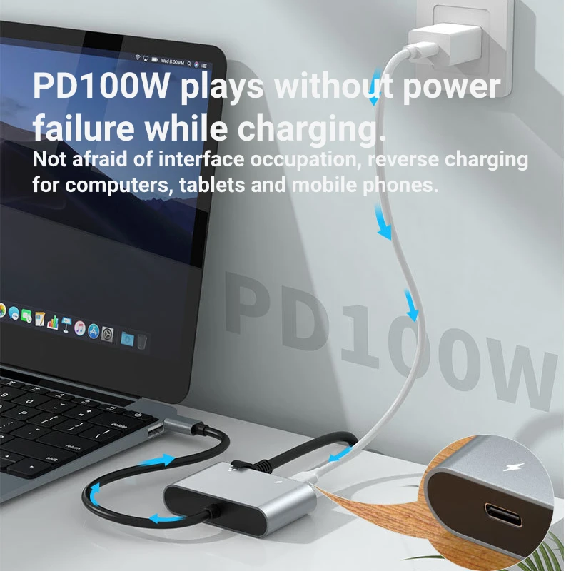 USB C إلى 2.5Gbps بطاقة الشبكة محول إيثرنت بدون سائق RJ45 جيجابت إيثرنت محول الشبكة لأجهزة الكمبيوتر المحمول ويندوز 10/11 ماك OS