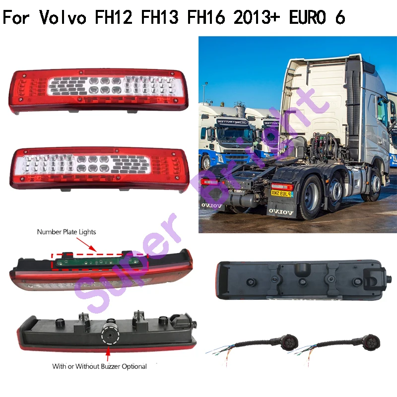 مصابيح خلفية LED 24 فولت لشاحنات فولفو FH 460 و540 – تقييم شامل ونصائح عملية للاستخدام