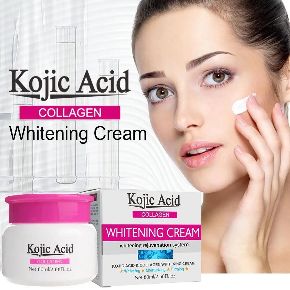 

Kojic Acid Collagen Whitening Cream Facial Armpits Underarm Cream Face Whitening Cream for Women Skin Care