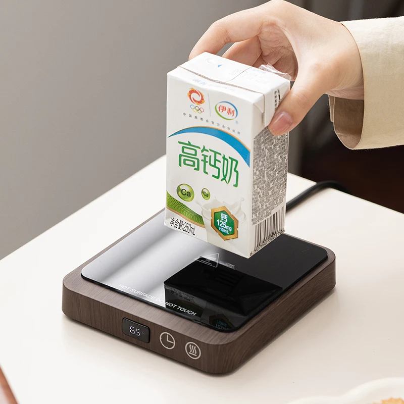 

Cup Heater Mug Warmer 100°C Hot Tea Makers Warmer Coaster 5 Gear Temperature Cup Heaters Coffee Milk Tea Heating Pad