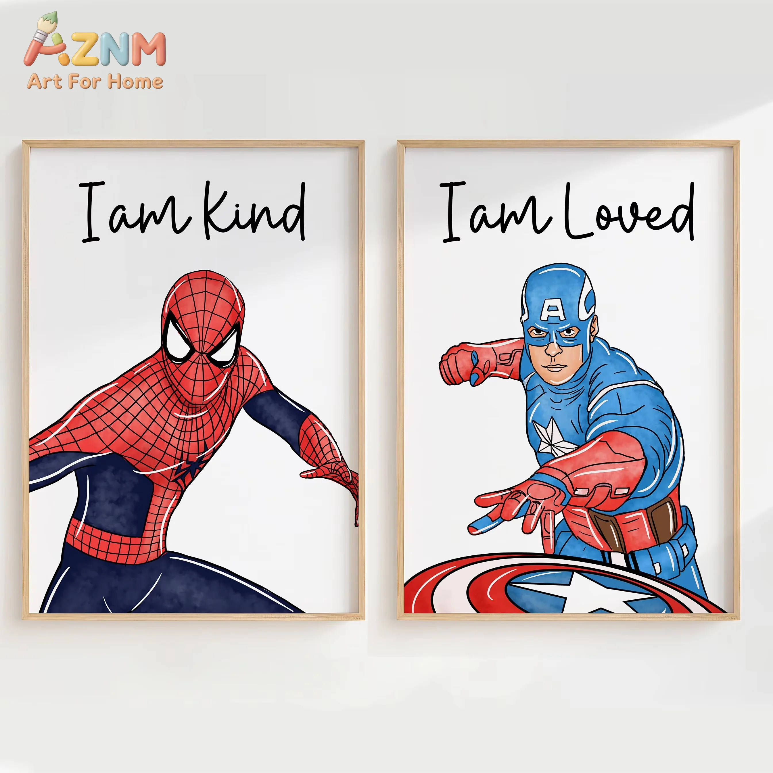 Set 5 Poster Kanvas Lukisan Mo - Home Improvement Kids ulasan dan harga