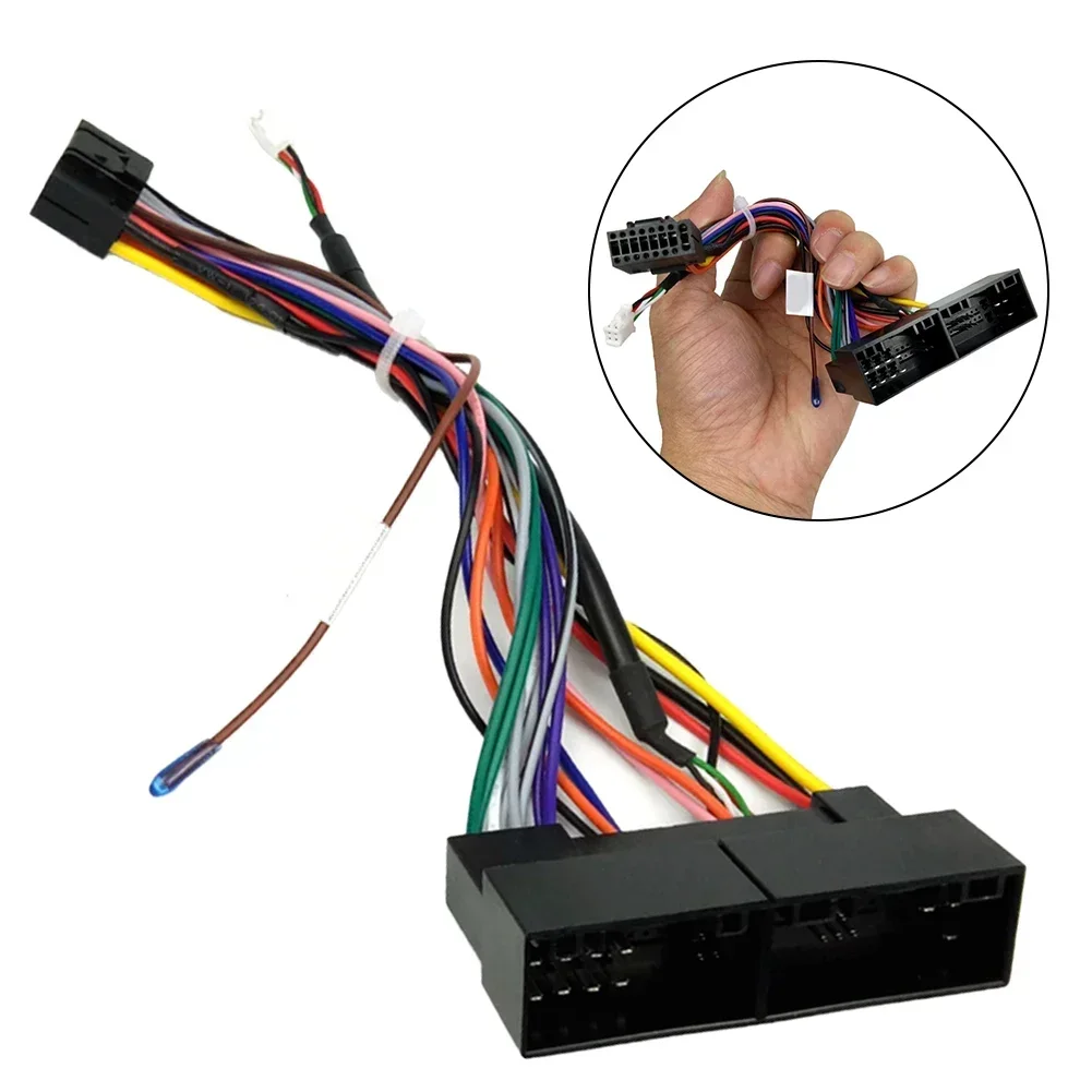 Car Radio Cable Power Harness For Hyundai Santa Fe For Hyundai Sonata For Hyundai IX35 For KIA K2 K3 K4 K5 For KIA Ceed