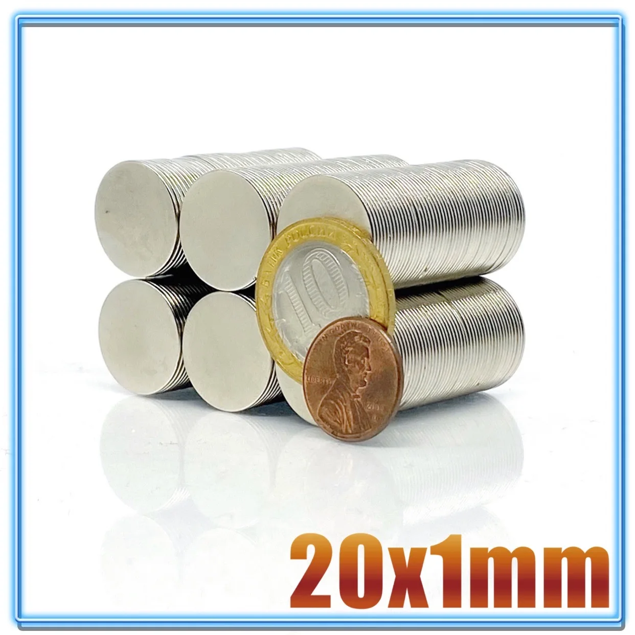 5/10/20/50/100/200pcs 20x1 mm Strong Powerful Magnets 20x1mm Round Search Magnet 20mm X 1mm Permanent Neodymium Magnet Disc 20*1