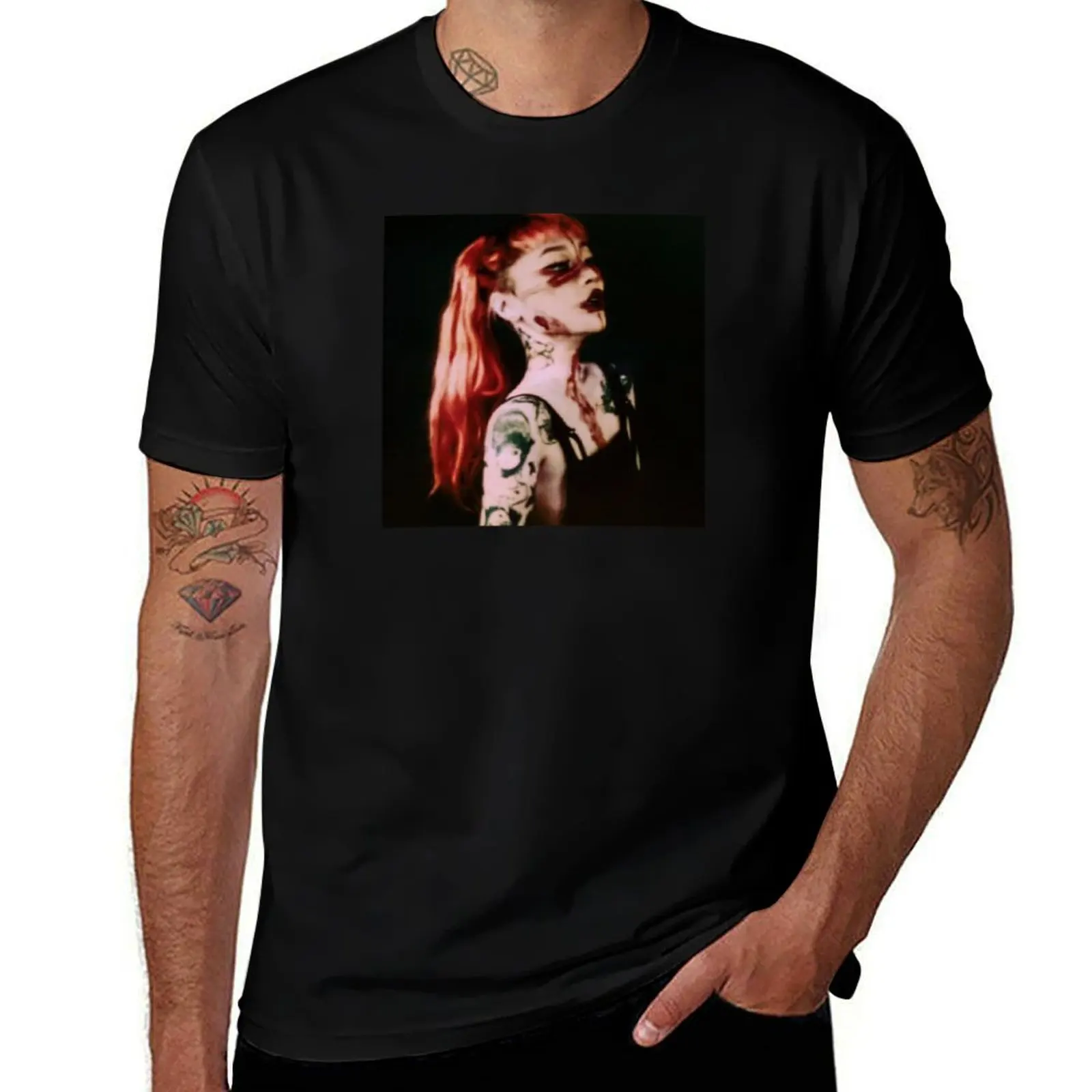 

Yeule Don't Be So Hard On Your Own T-Shirt men t shirt cotton 100% t shirts for man slim fit T-Shirt