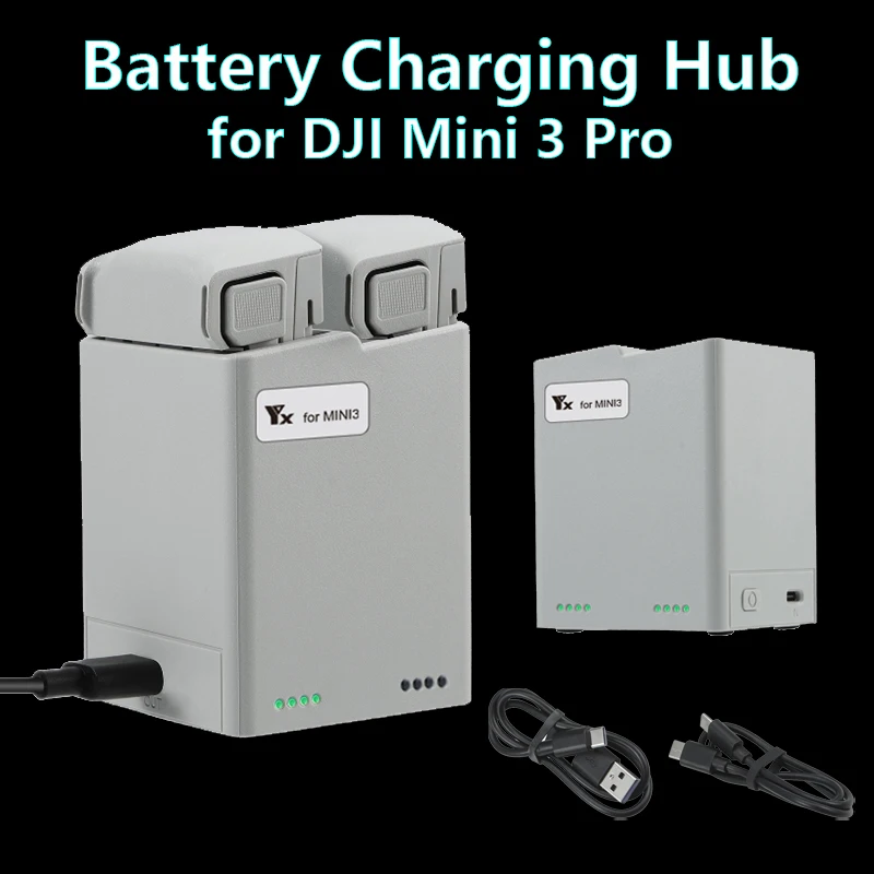 for DJI MINI 3 PRO Charging Hub Two-Way Power Bank Charging Butler for Mini 3 PRO USB Cable Battery Charger Drone Accessories ​