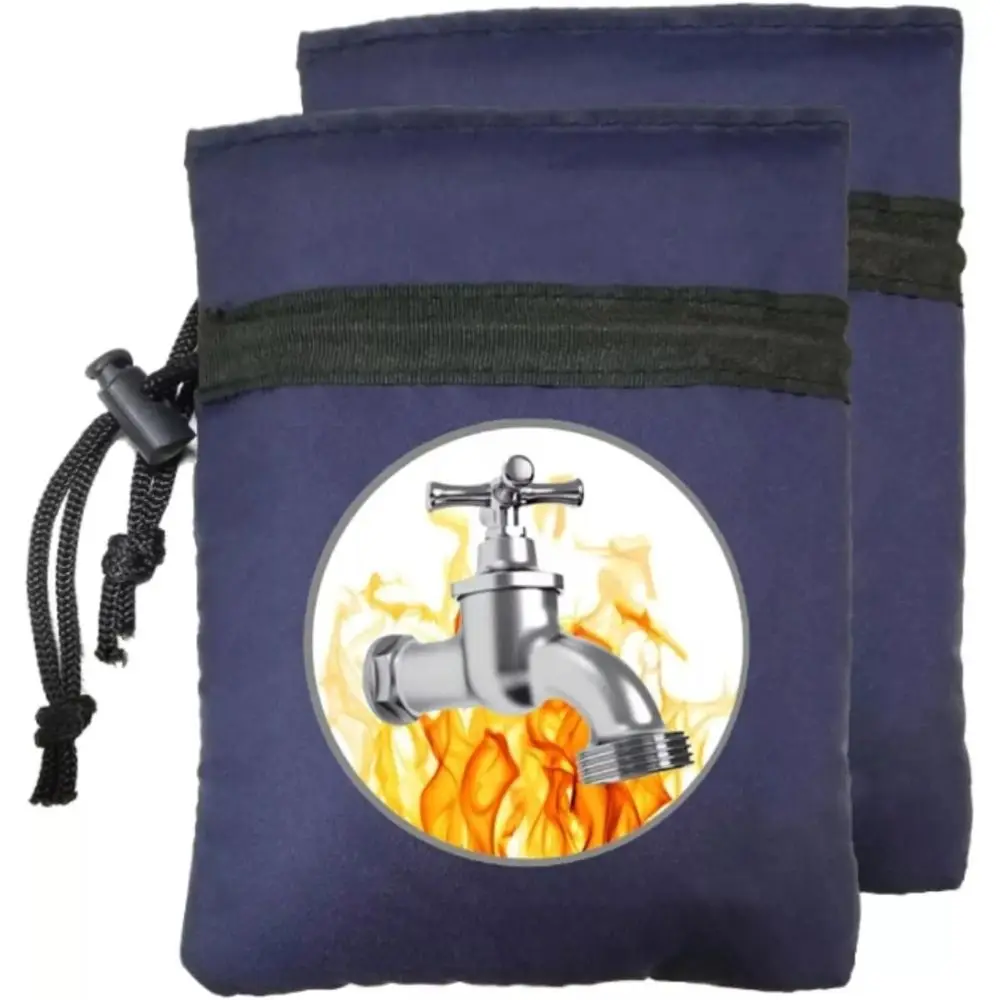 

Portable Thicken Faucet Cover Heat Preservation Elastic Freeze Protection Cover Reusable Insulated Tap Protector Outdoor