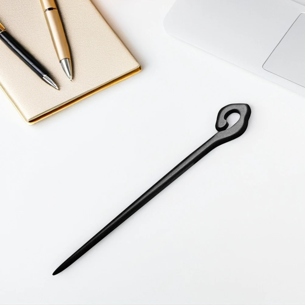 

2pcs Hairpin Ancient Style Durable Wooden Bun Stick Hanfu Retro Accessories Girls Vintage Hairpin Chinese Traditional