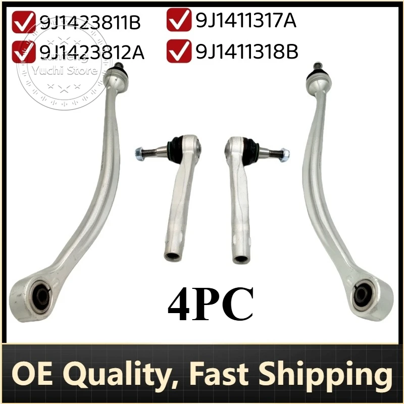 P/N: 9J1423811B, 9J1423812A, 9J1411317A, 9J1411318B - Tie Rod Ends & Connecting Rods for Audi Porsche TAYCAN/Sport/Turismo/Cross