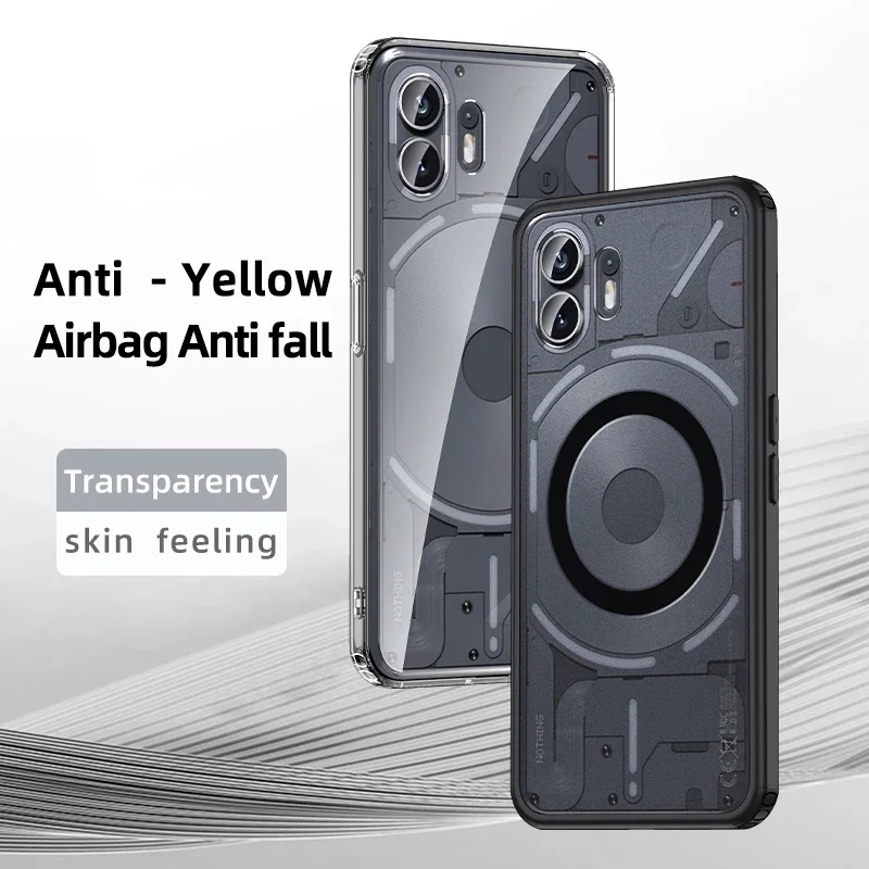 Translucent Shockproof Armor Case For Nothing Phone 2 6.7\