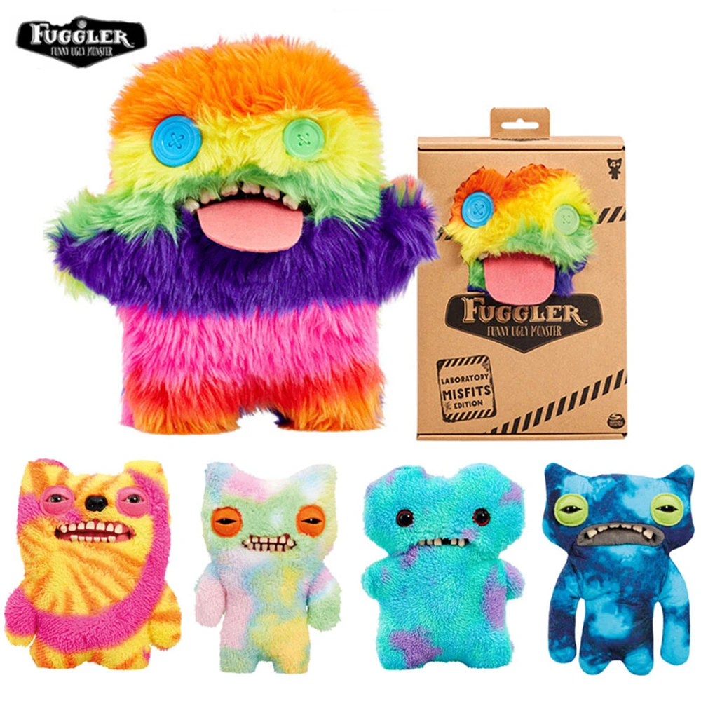 

22cm Original Fuggler Plush Toys Funny Tooth Monster Annoyed Alien Crazy Rabbit Wide-Eyed Monster Peluche Dolls Gifts Kid