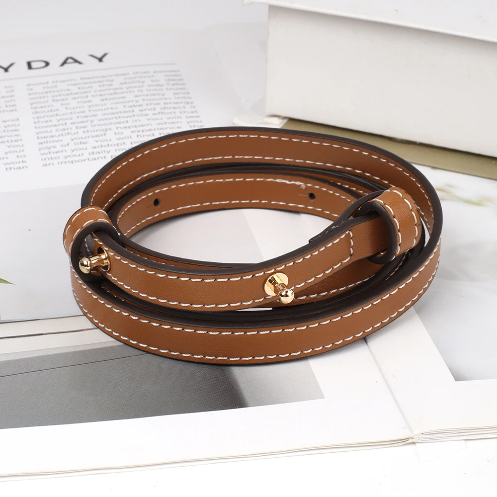 

75-130CM Adjustable Fashion Bag Strap Leather Shoulder Bag Straps No Punching Required Crossbody Bag Strap Bag Accessories