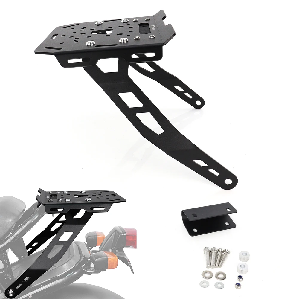 

Motorcycle Rear Luggage Rack Bracket For Honda Ruckus 50 (Zoomer) 2003-2024 Top Case Support Rear Carrier Cargo Tail Bag Holder