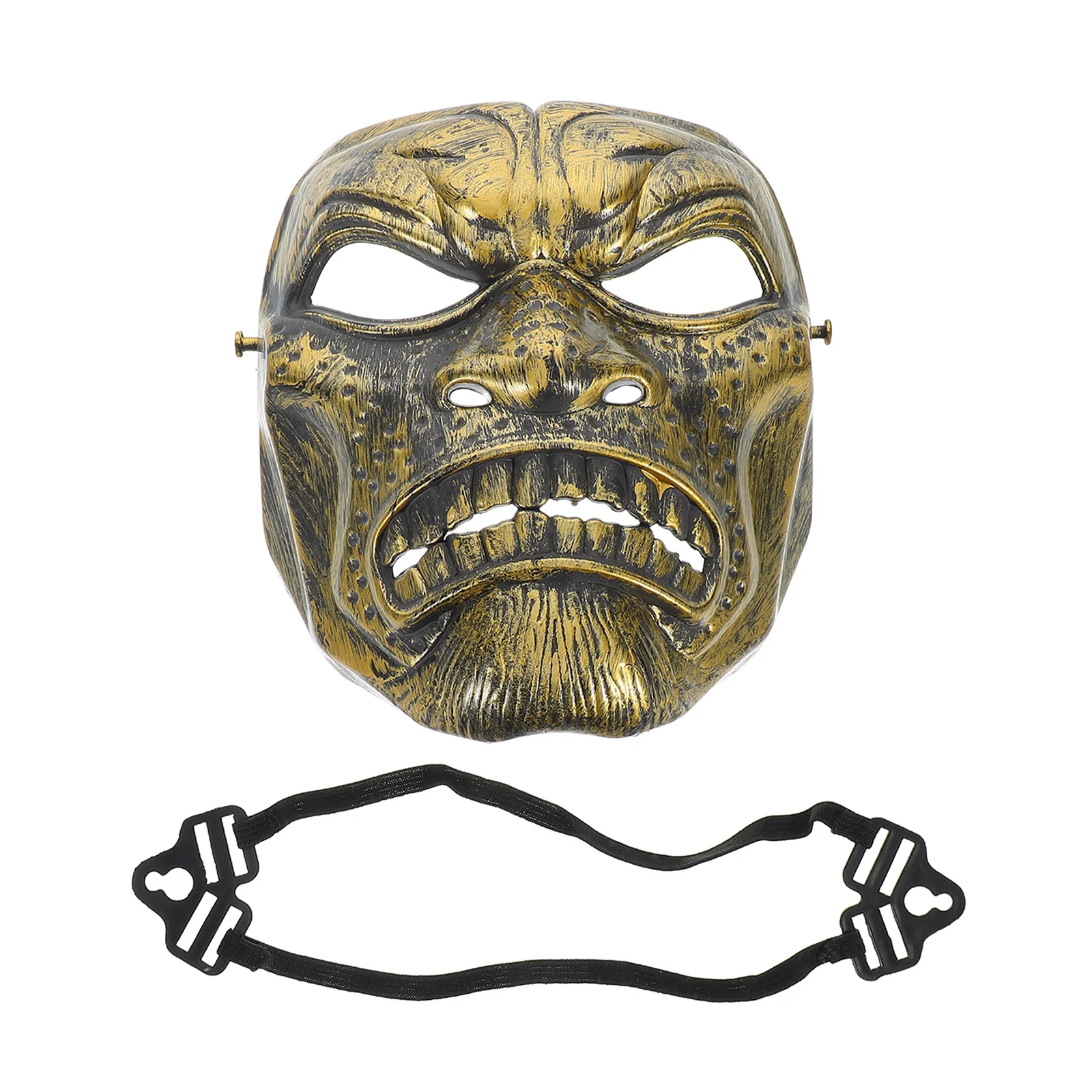 

Vintage Style Knights Mask Full Cover Lightweight Medieval Face Mask for Men Halloween Cosplay Party Masquerade Costume Prop