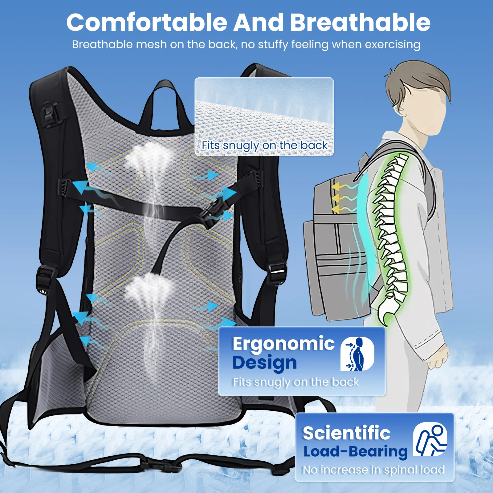 Motocicleta ciclismo hidrataçã - Mountain Biking Hydration Pack avaliação e preço