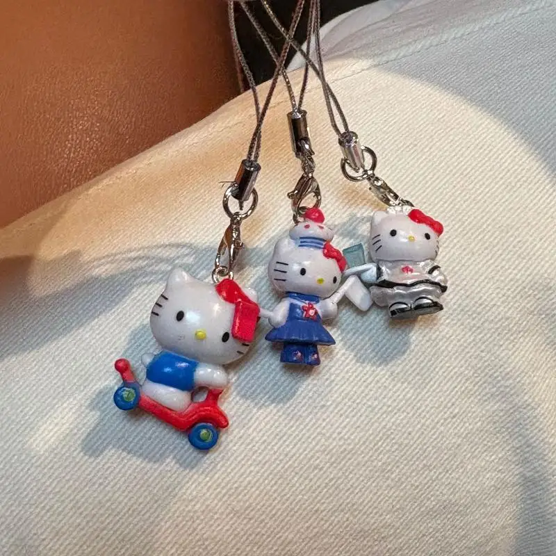 مرحبا كيتي قضية الهاتف المحمول قلادة CCD كاميرا قلادة اليابانية والكورية سماعة غطاء الديكور حقيبة الديكور #4