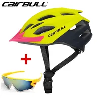 Cairbull ROCKRIDE Cycling Helmet Ultralight in-mold MTB Mountain Road Bike Helmets Light Fit System Safe Bicycle Riding Helmet