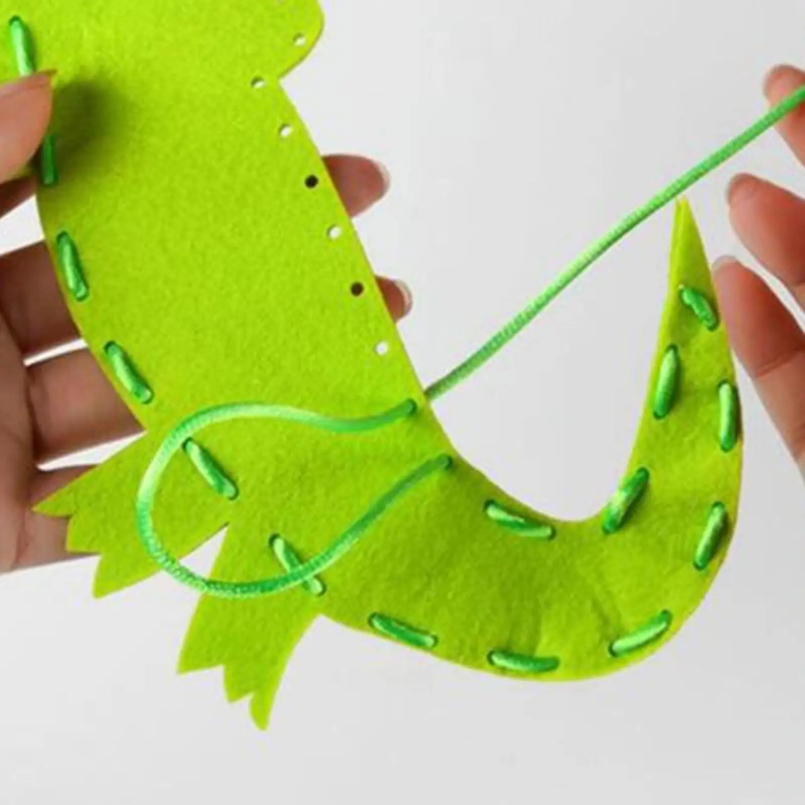 4 peças kit de costura diy crianças artesanato de costura aprender a costurar feito à mão melhorar