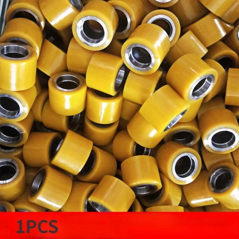 1 個電動フォークリフトホイールアクセサリー油圧フォークリフトホイールトラックベアリングホイール