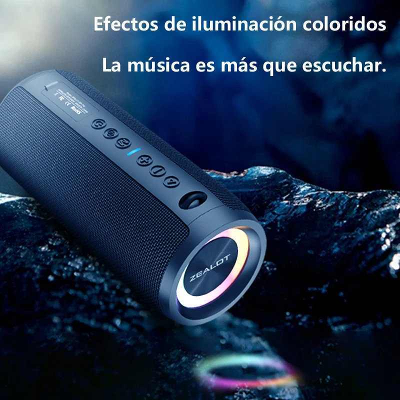 2台セットZEALOT ジーロット S51Pro ワイヤレス 高防水 40W新品 Buy Zealot S51 Pro Portable Bluetooth Speaker 40W, 4000mAh Online