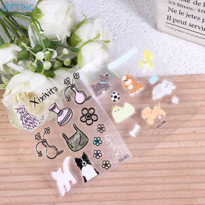 1Pcs Cute Computer Stickers Funny Three-dimensional Jelly Decorative Planner Stickers Mobile Phone Stickers​