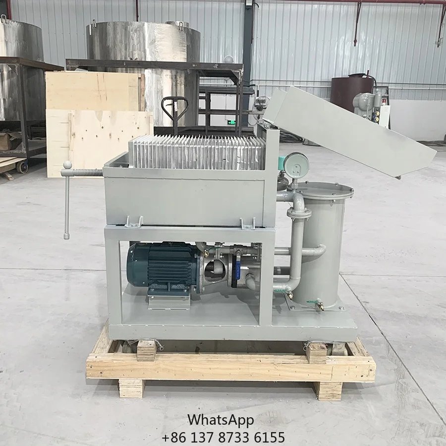 Well Designed Particle Removal Mechanical Oil Filter Press Machine