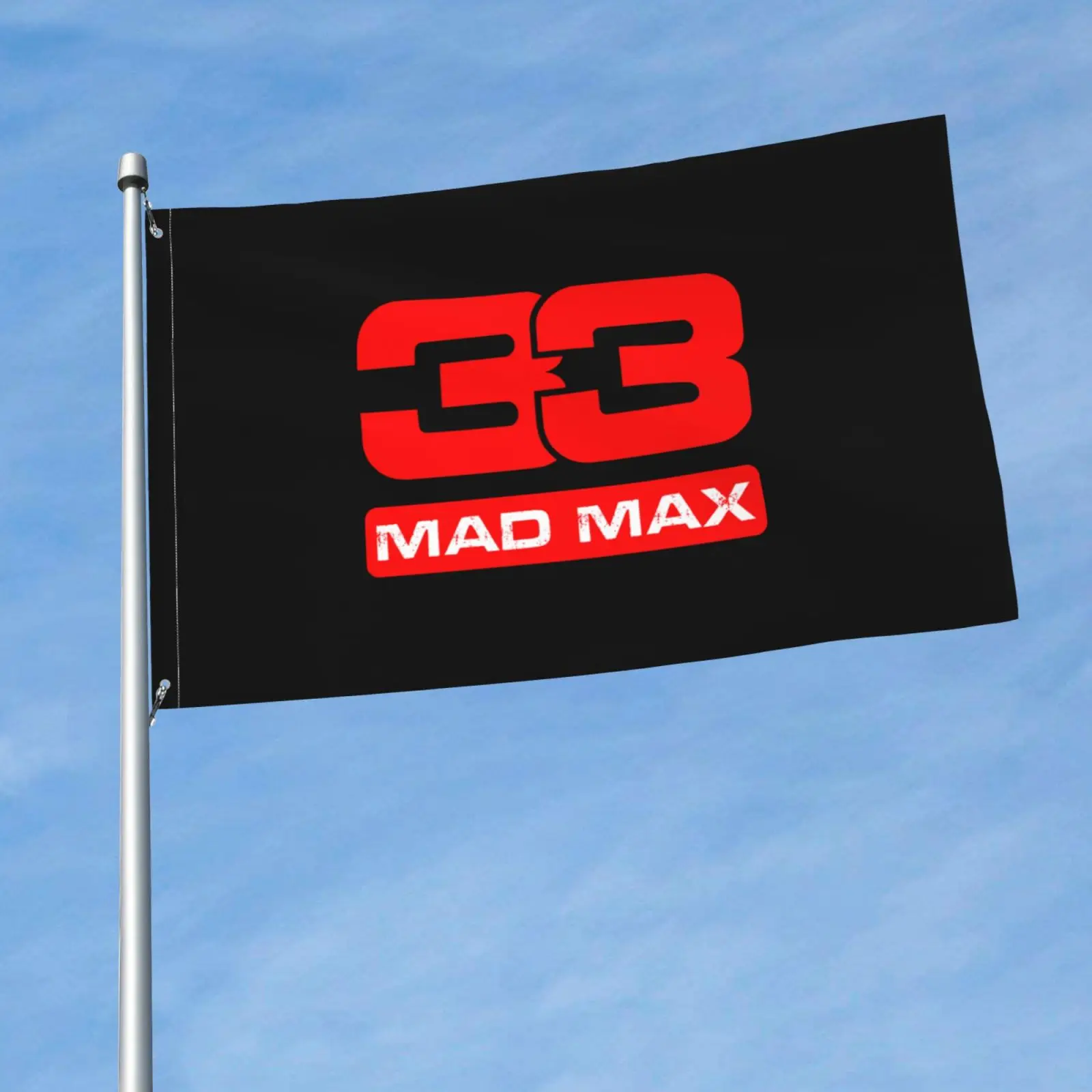 33 Mad Maxs Verstappen Flag Banner Vivid Polyester Club Party Graphic Printed Opening Celebration