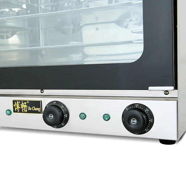 EB-4A Commercial 4 Tray Oven Baking Equipment Electric Convection Oven with Steam Function