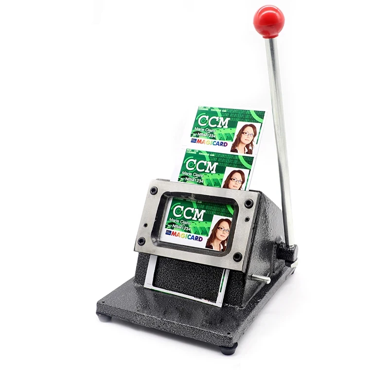 90*55 Right Angle 86 * 54 Rounded Cutting Hine Manual PVC Business Or Paper Card Die Punch Cutter